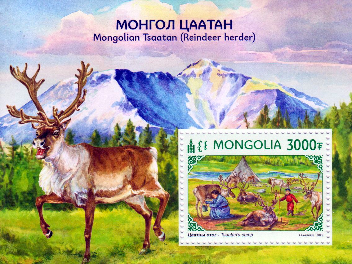 Block: Mongolischer Tsaatan 2025, Rentierhirte