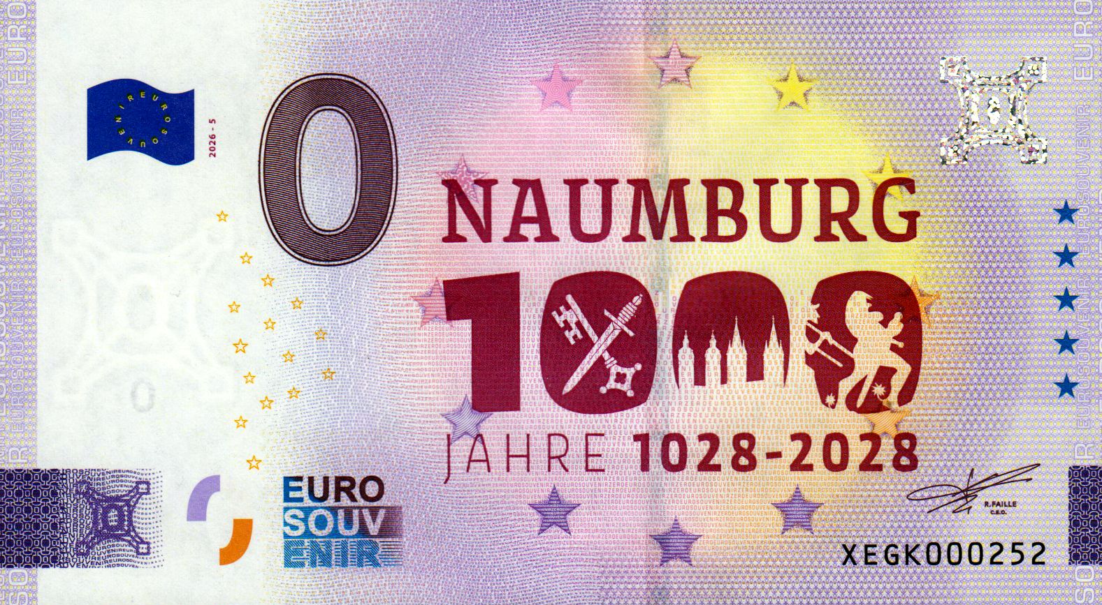 1000 Jahre Naumburg 2026-5 Silber