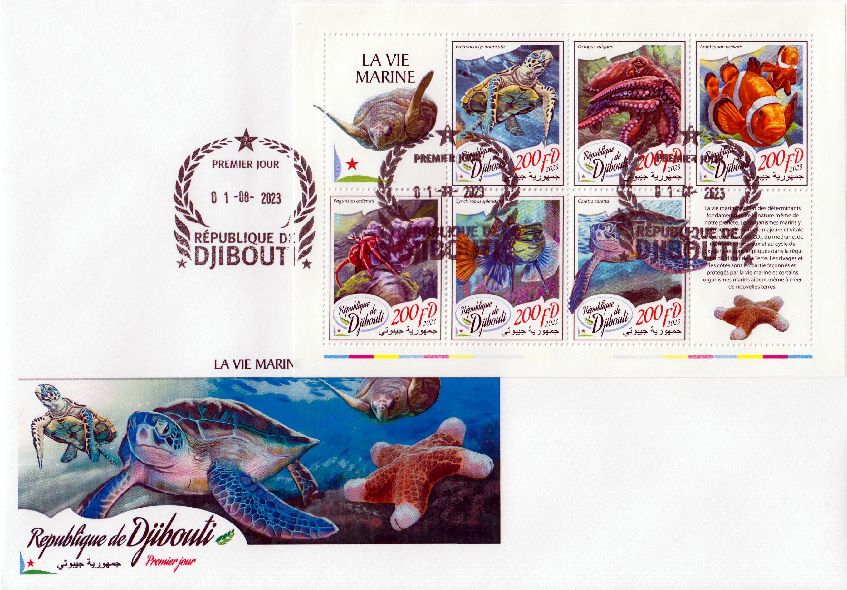 Meereslebewesen 2023, Schildkröten, Fische usw.