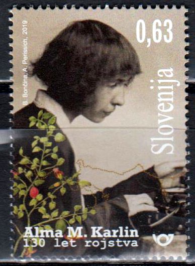 Alma M. Karlin 2019, Schriftstellerin