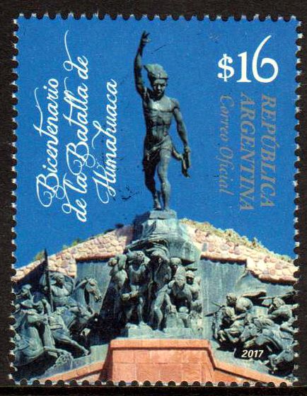 Schlacht von Humahuac, Statue
