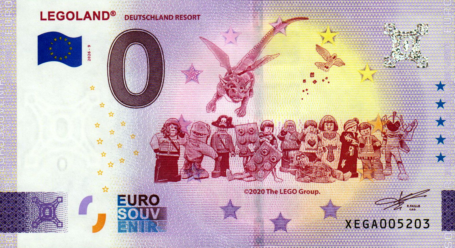 Legoland Deutschland Resort -  LEGO Group 2026-9 Silber