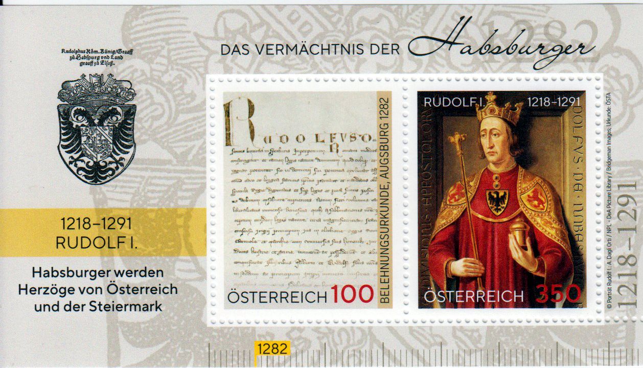 Block: Rudolf I 2026, Vermächtnis der Habsburger