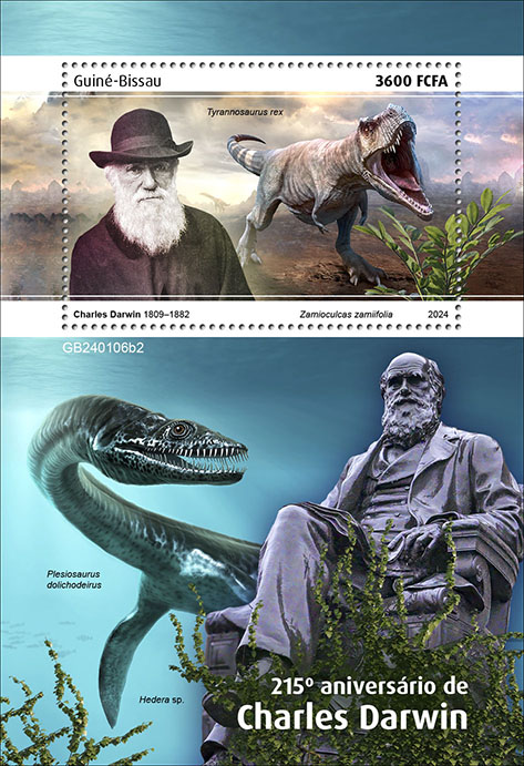 Block: 215 Jahre Charles Darwin 2024 II