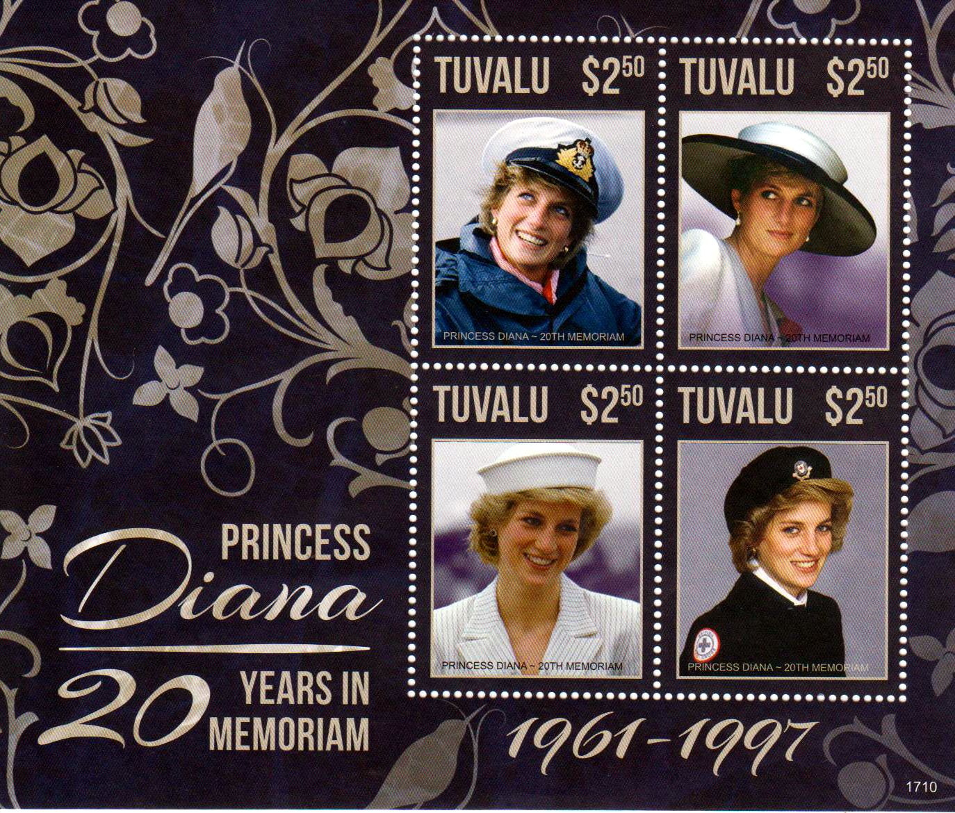20. Todestag v. Prinzessin Diana, weißer Hut
