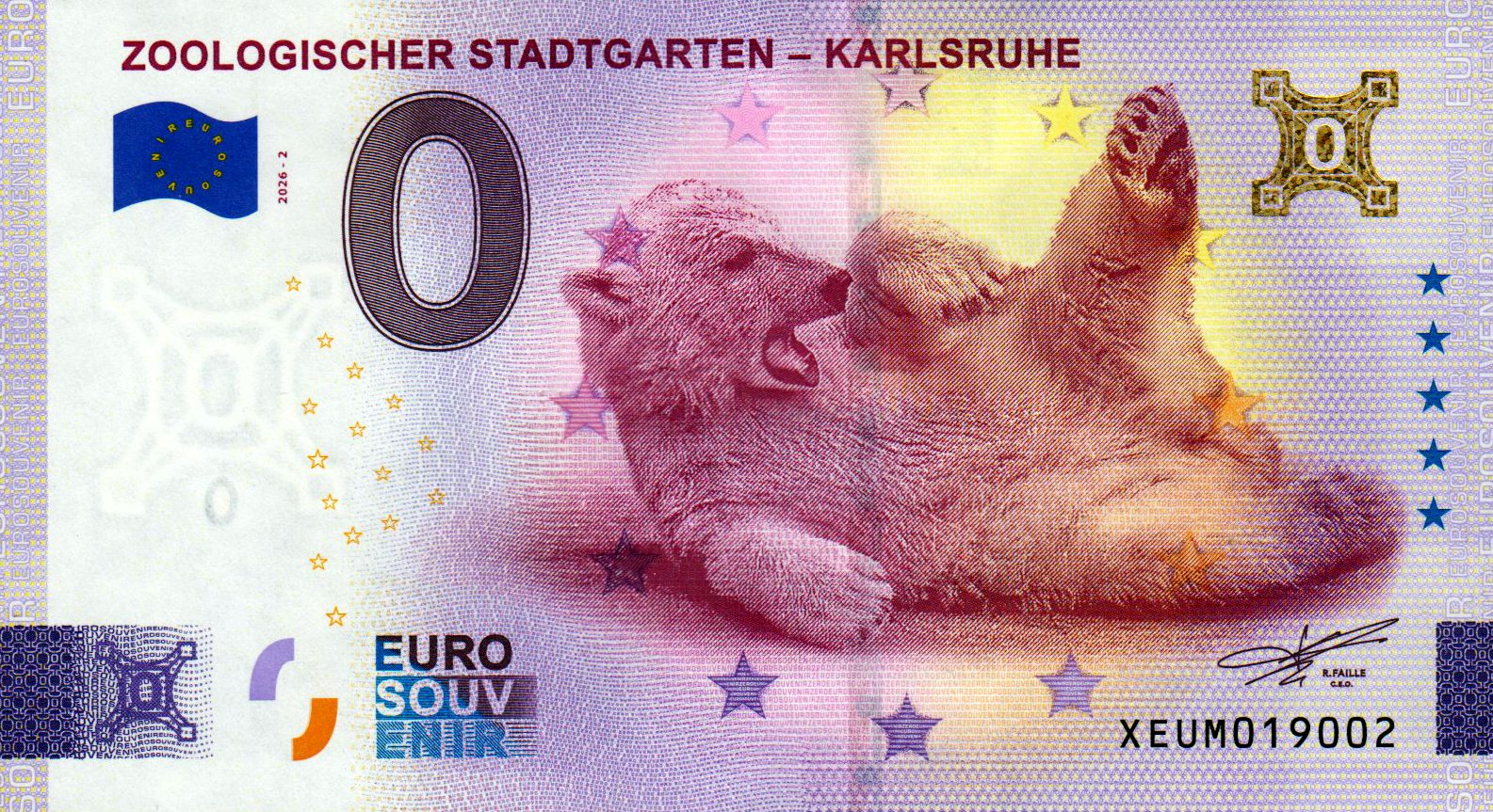 Zoologischer Stadtgarten - Karlsruhe 2026-2 Gold