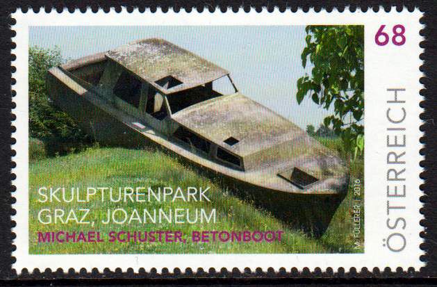 Skulpturenpark Graz, Betonboot