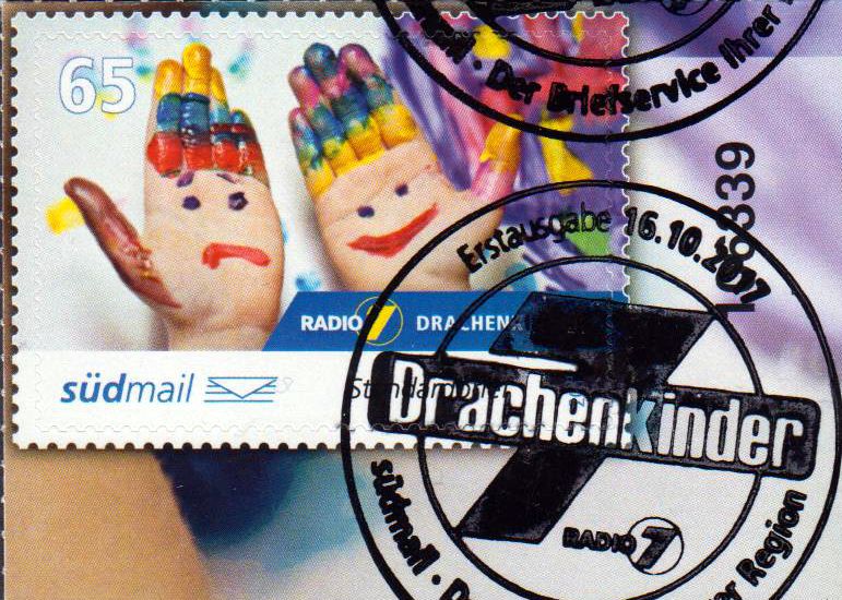 Drachenkinder 2017, gestempelt