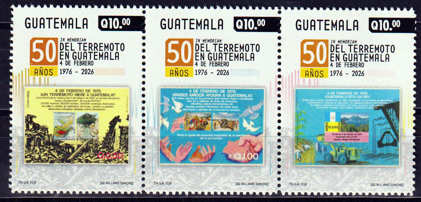 50 Jahre Erdbebens Guatemala 1976 - 2026