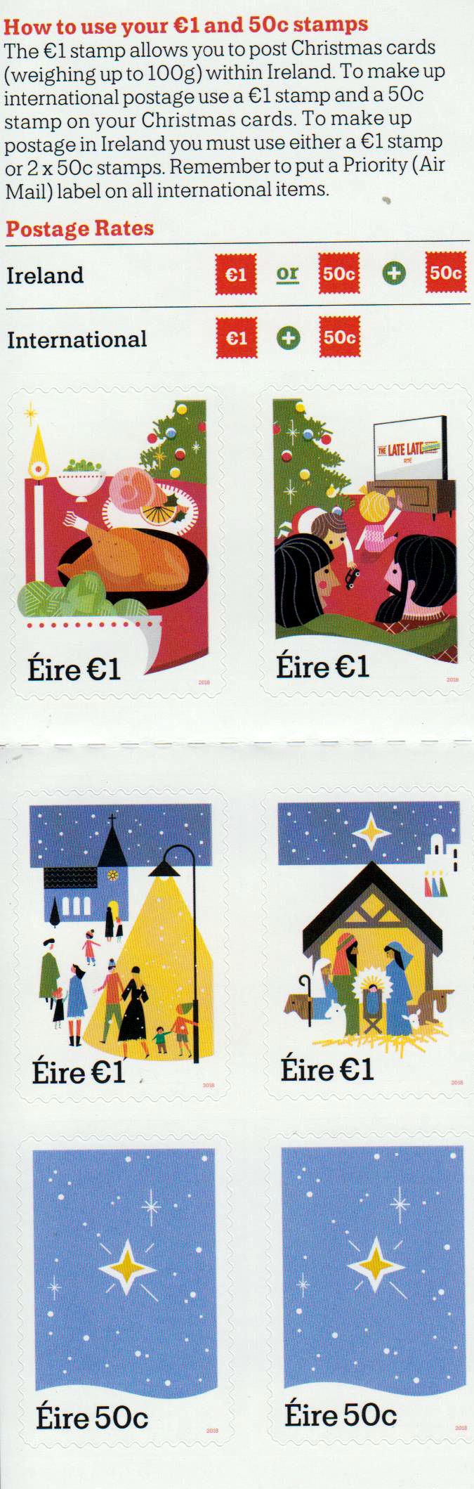 Weihnachten 2018, a. MH grün, sk