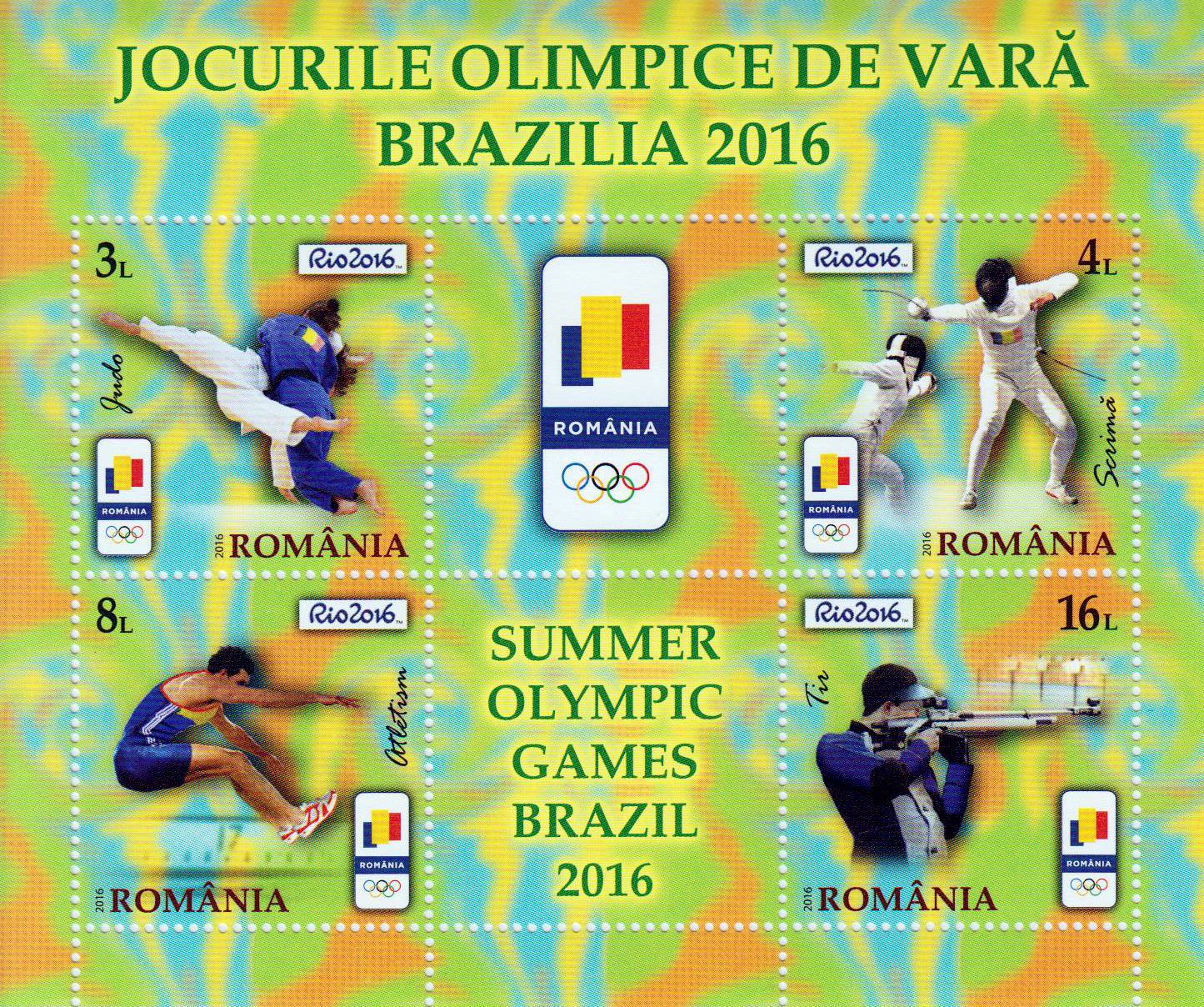 Block: Oly. Spiele Rio 2016