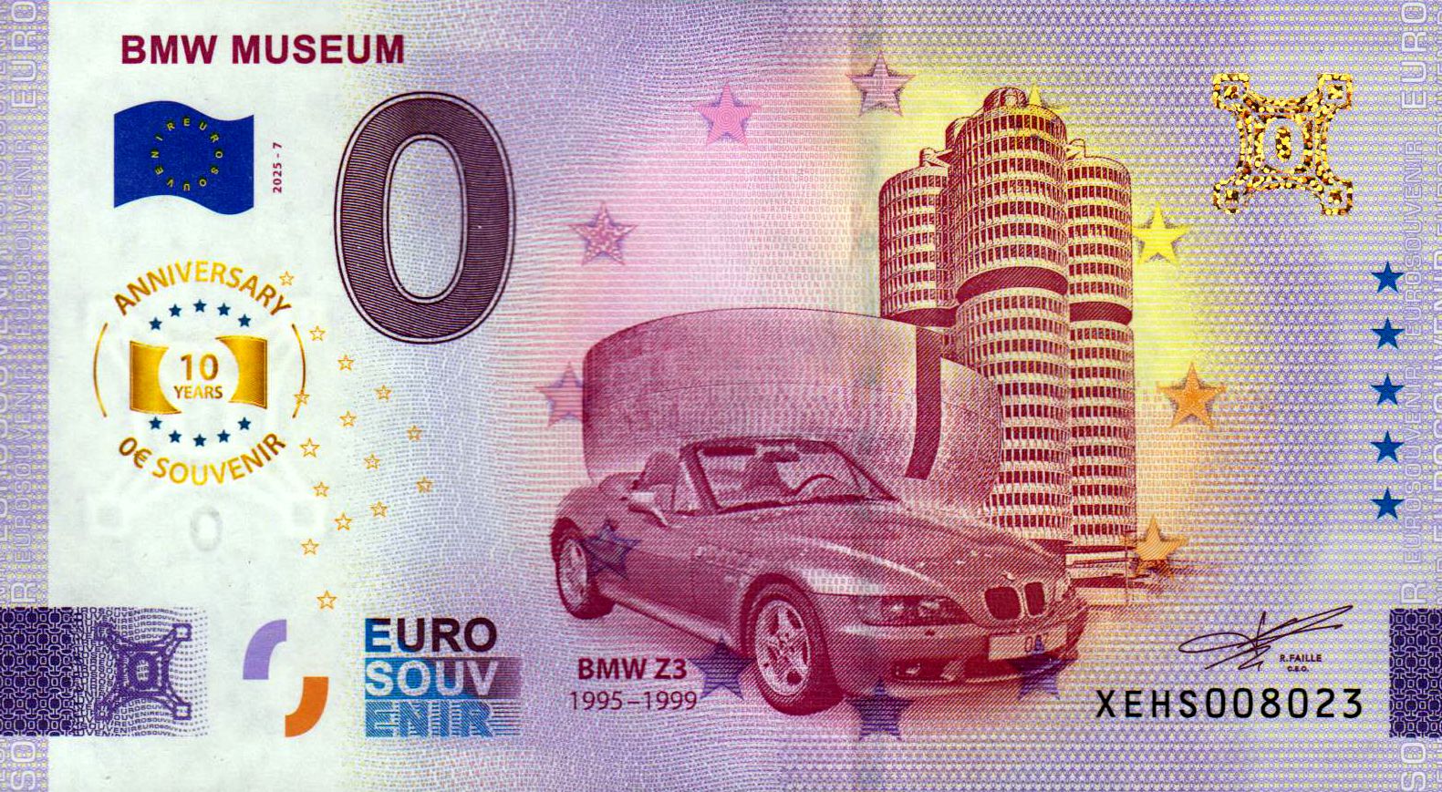 BMW Museum - BMW Z3 - 2025-7 Anniversary