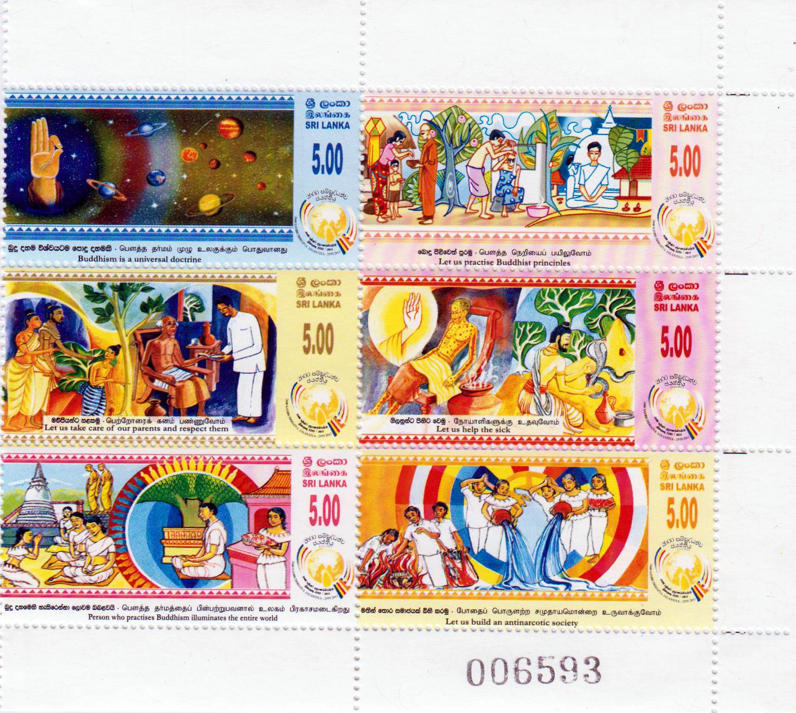 Zdr. 2600 Jahre Vesak 2011