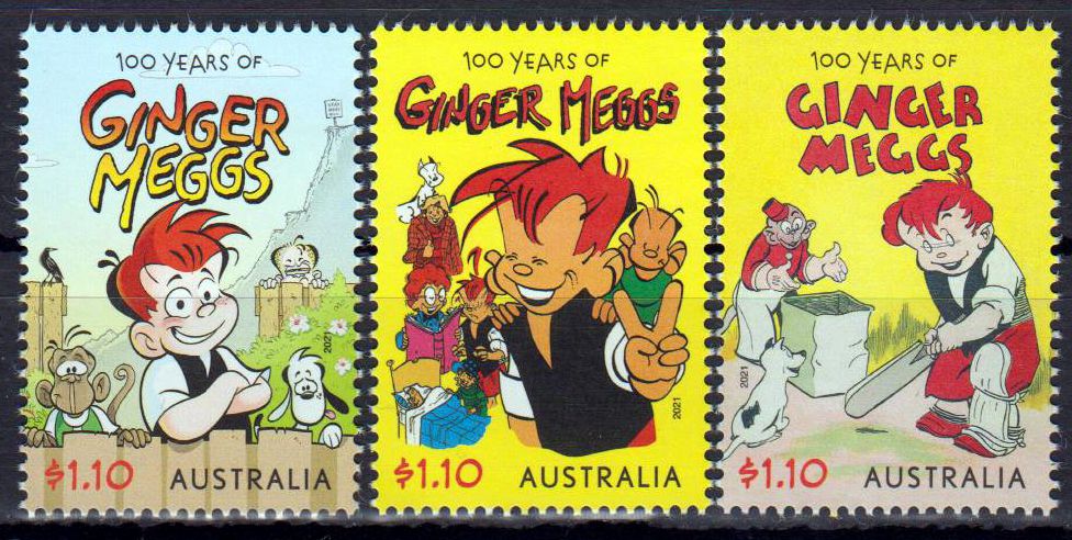 100 Jahre Ginger Meggs 2021, Comics
