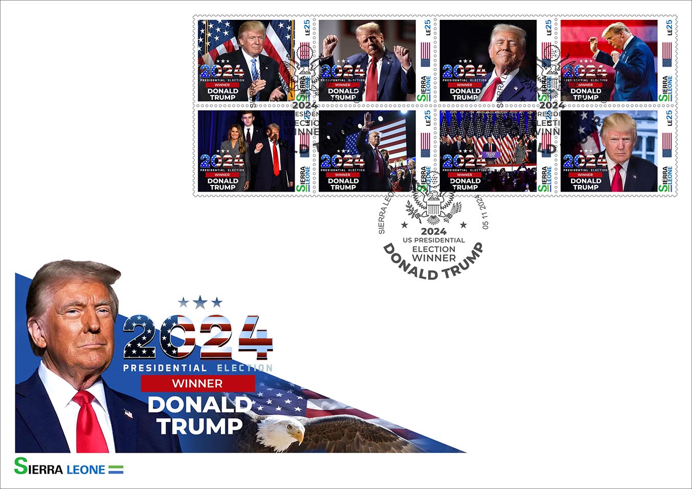 Zdr. Gewinner der US-Präsidentschafts- wahl 2024, Donald Trump I