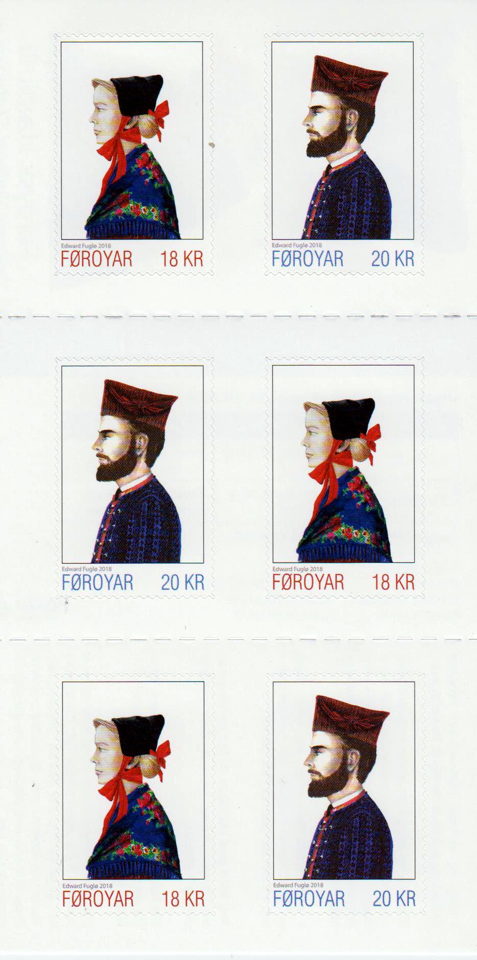 Färöische Nationaltracht III, sk