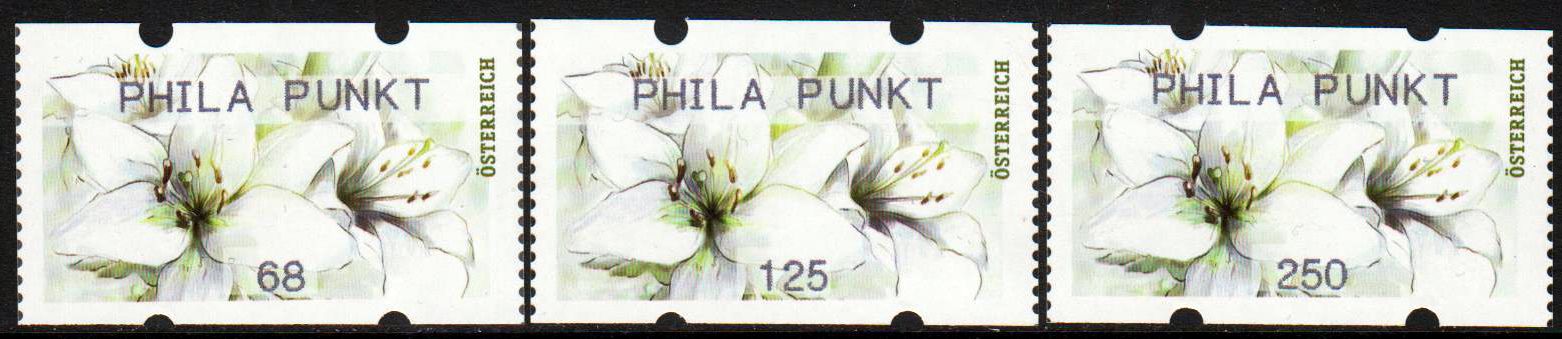 Sommerblumen 2016, Lilie, mit Aufdruck "Phila Punkt"