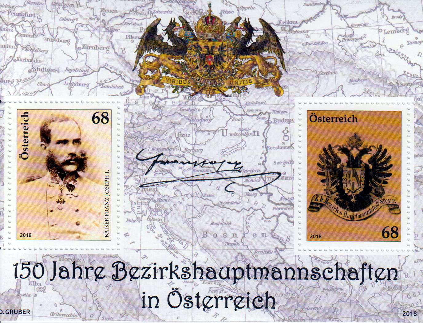 Block: Kaiser Franz Josef, Wappen