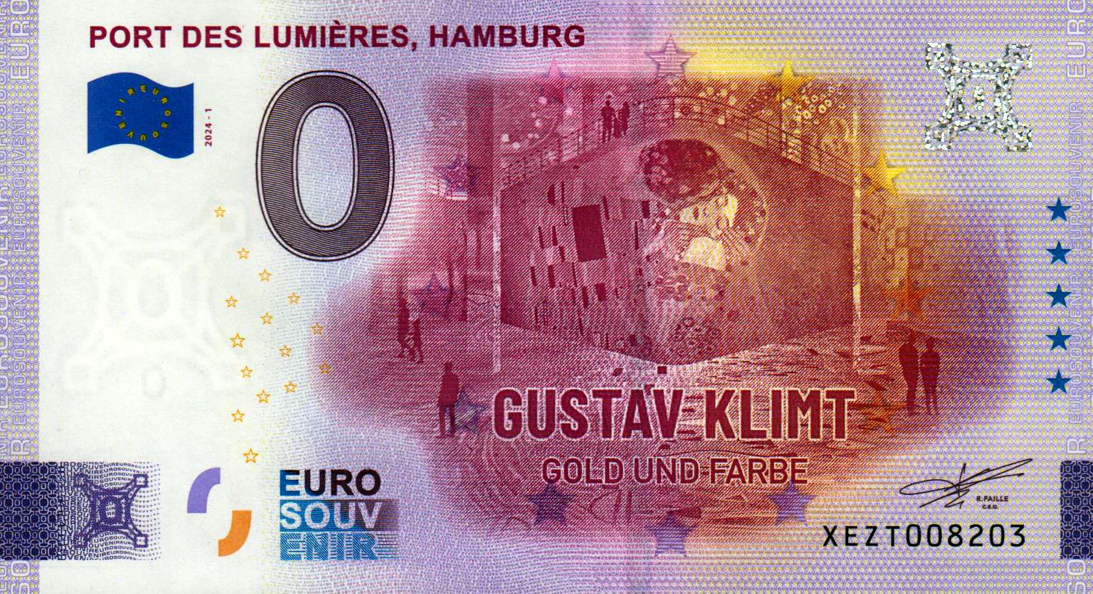 Port des Lumieres, Hamburg - Gustav Klimt 2024-1