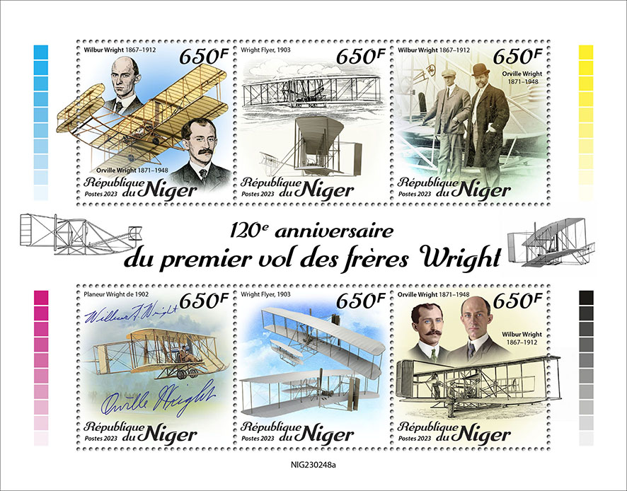 120 Jahre Gebrüder Wright 2023, Flugzeuge