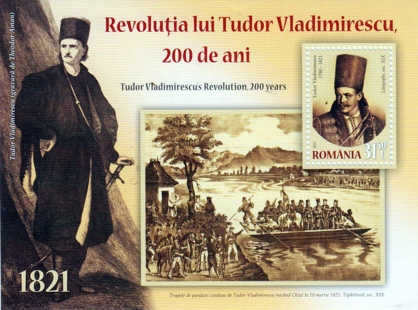 Block: 200 JahreTudor Vladimirescu Revolution