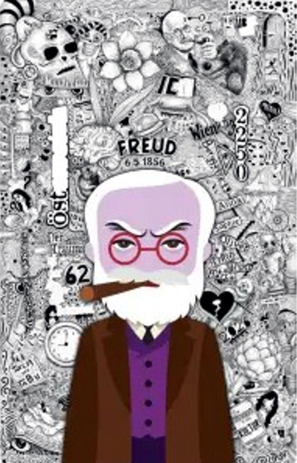 Block: Freud, Der Analytiker 2026, Farbe Entschlüsselungs-Violett