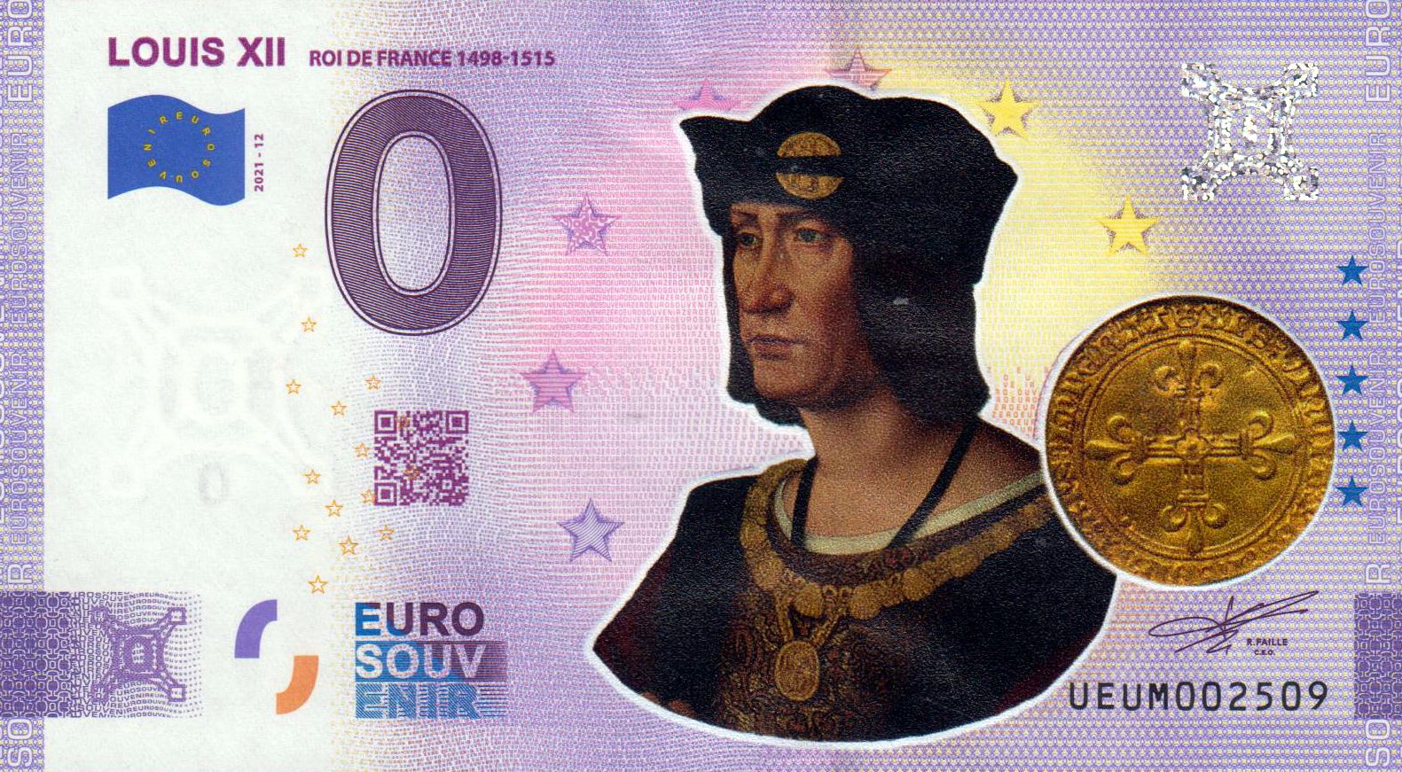 Louis XII 2021-12, coloriert