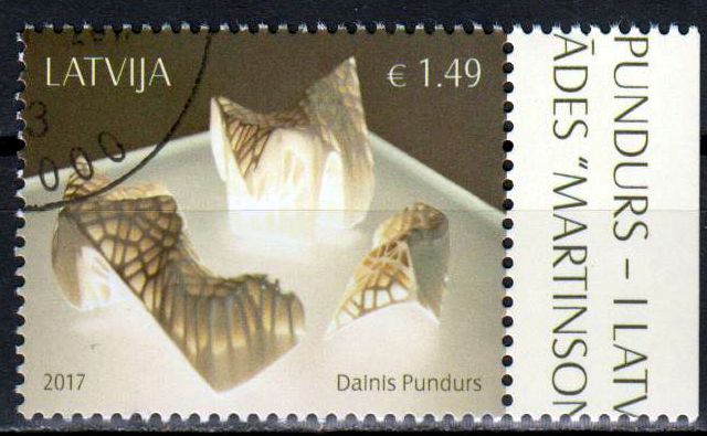 Dainis Pundurs, Kunst, gestempelt