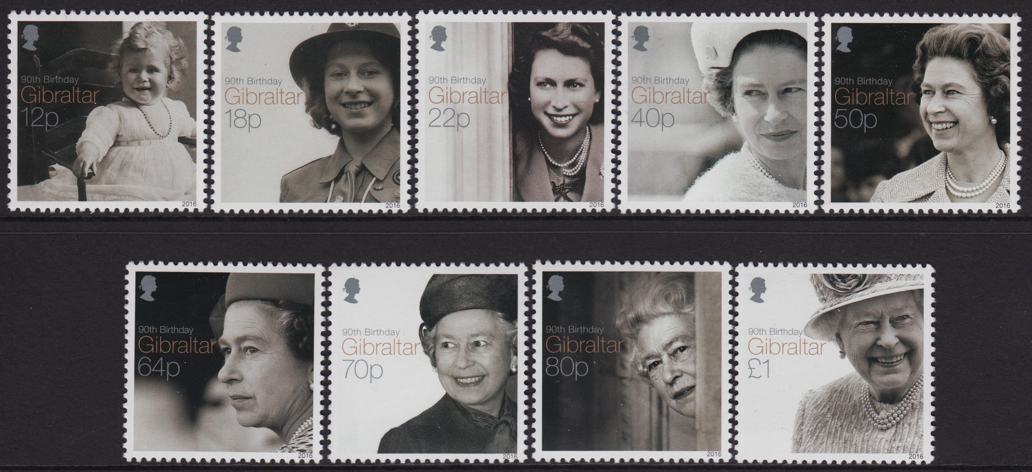 90. Geb.tag Queen Elisabeth, Porträts (P09)
