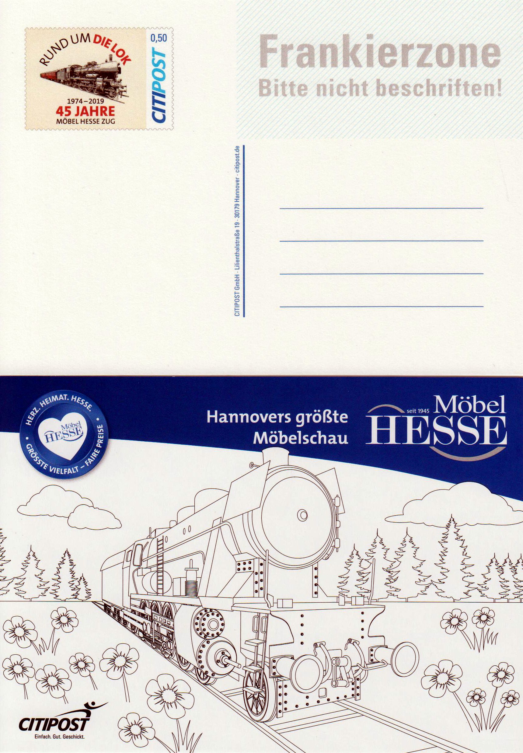 Möbel Hesse Zug 2019, gestempelt