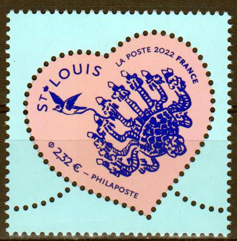 Herzen 2022, St. Louis, rot