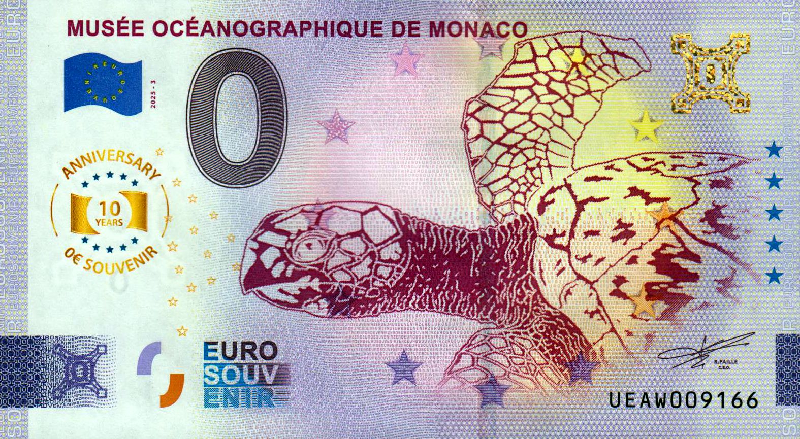 Musee Oceanographique de Monaco 2025-3 Anniversary