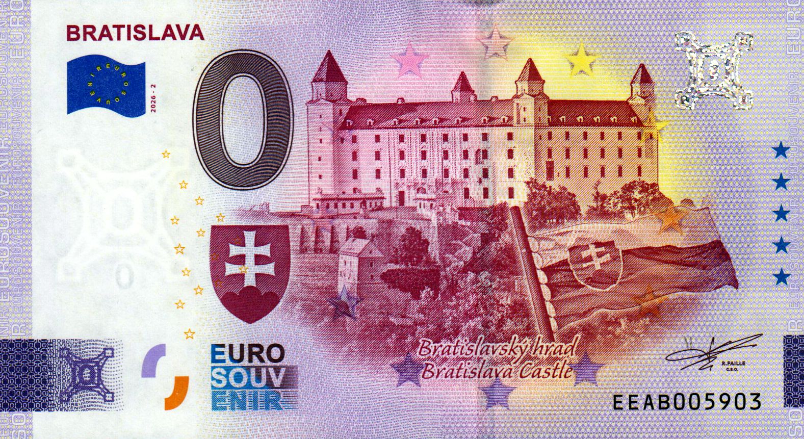 Bratislava - Bratislava Castle 2026-2 Silber