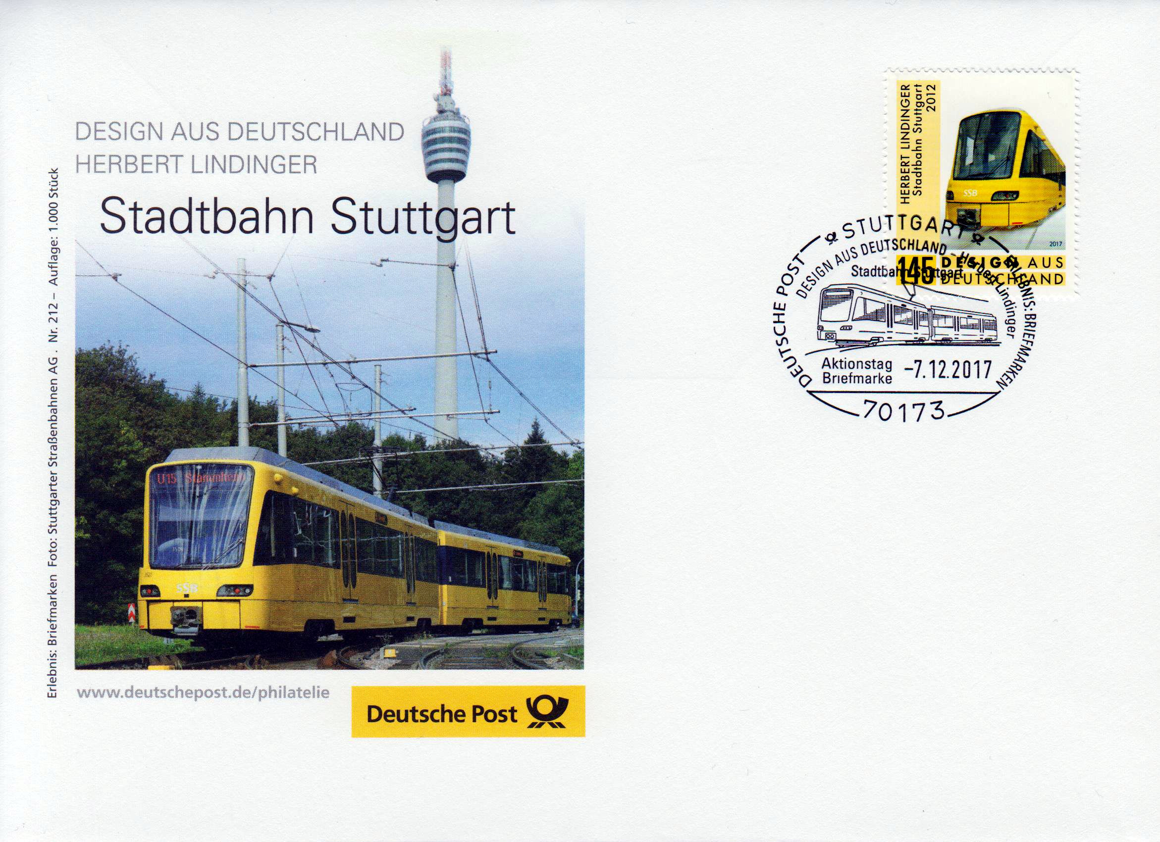 Nr. 212: Stadtbahn Stuttgart 2017