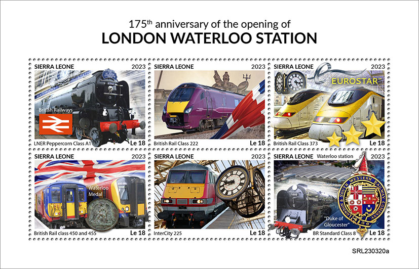 London Waterloo Station 2023, Züge