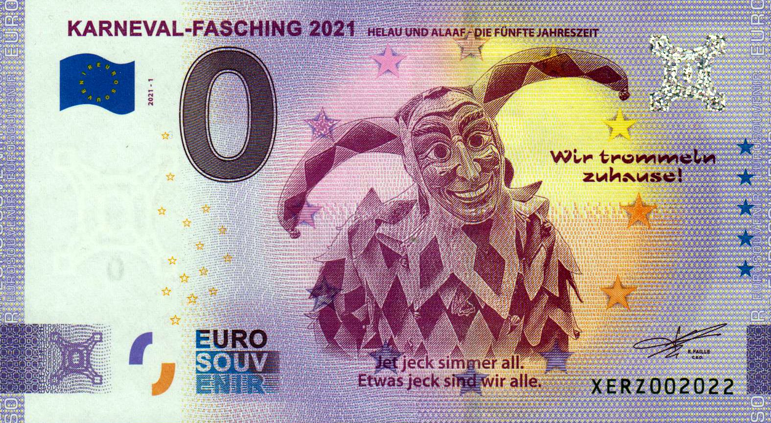 Karneval-Fasching 2021-1 Anniversary