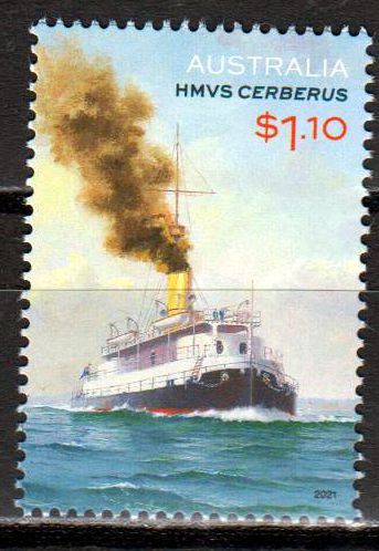 HMVS Cerberus 2021, Schiff