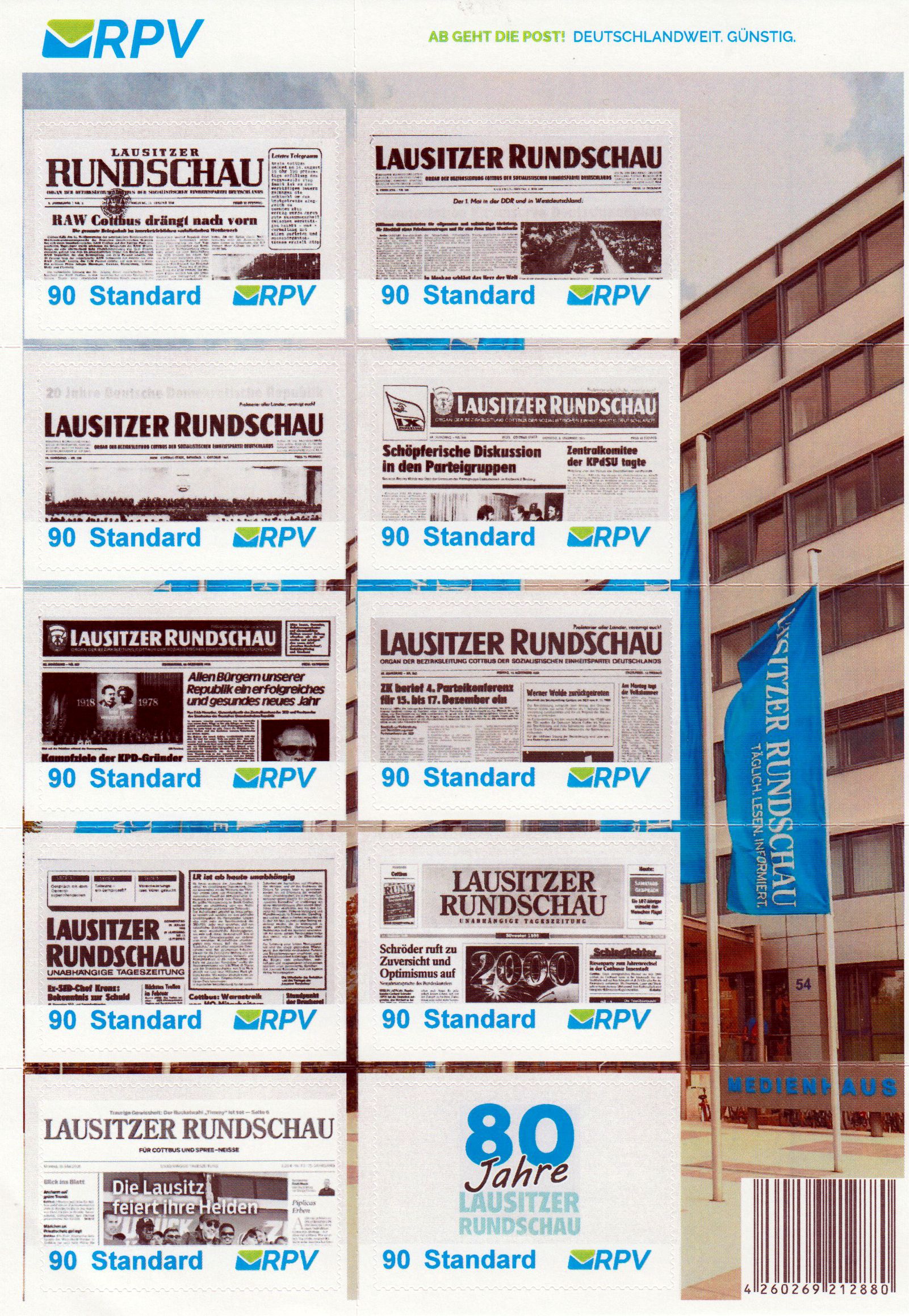 80 Jahre Lausitzer Rundschau 2026
