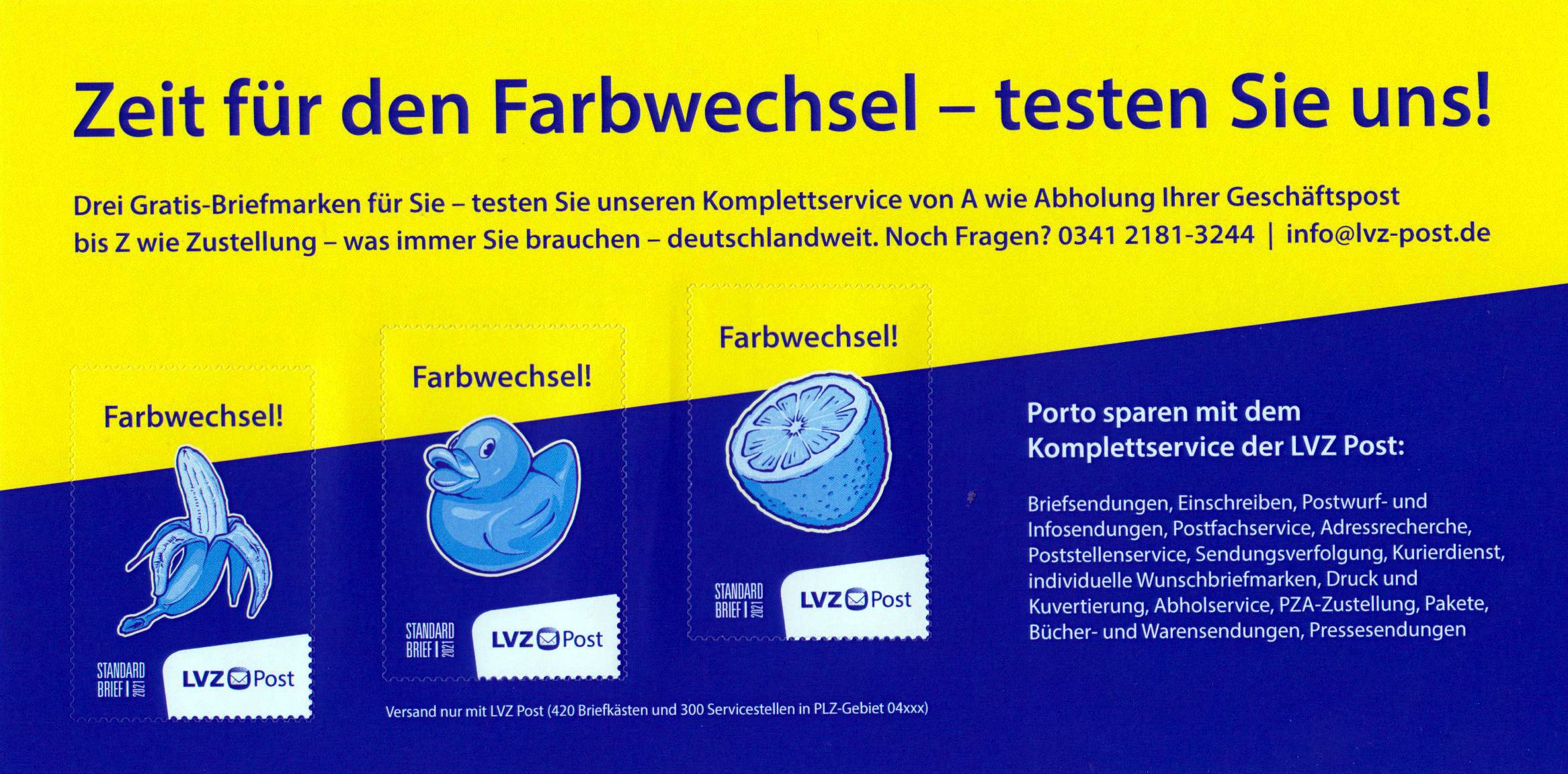 Block: Zeit für den Farbwechsel 2021