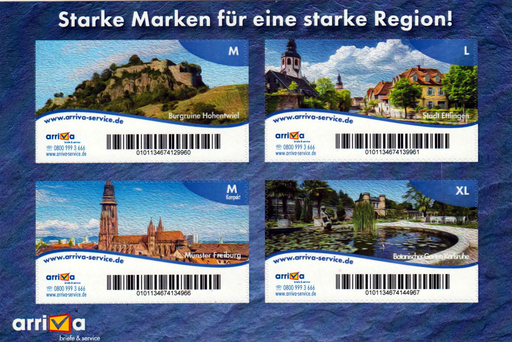 Block: Starke Marken für eine starke Region, Porto- und Layoutänderung 2019