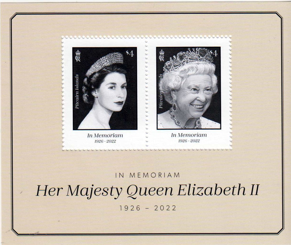 Block: In Erinnerung Queen Elisabeth II 2023