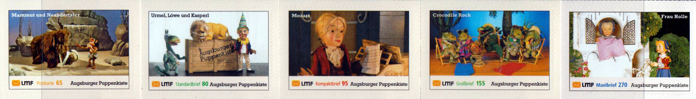 Augsburger Puppenkiste 2022 gestempelt