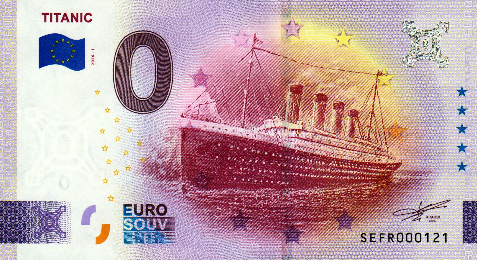Titanic 2026-1 Silber