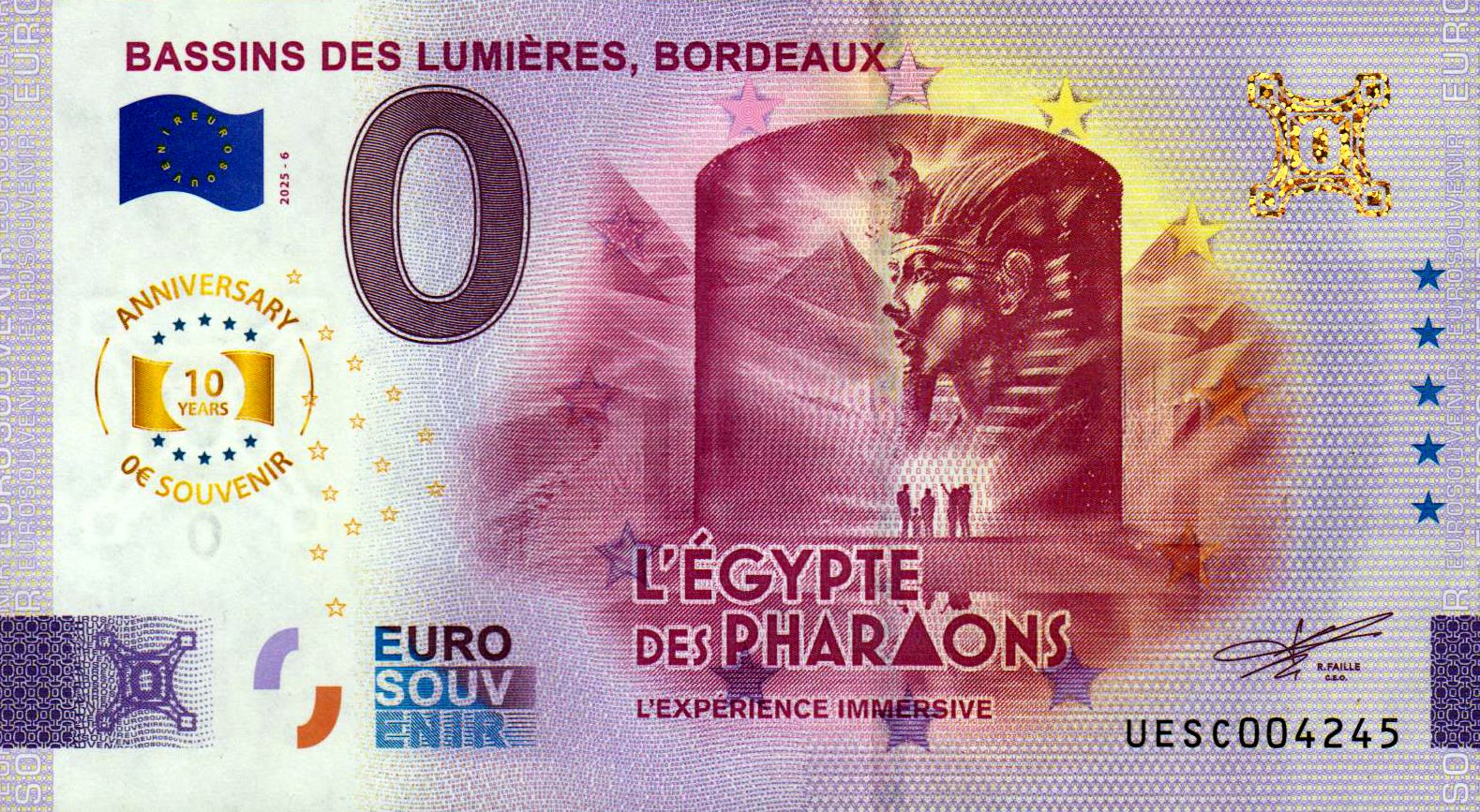 Bassins des Lumieres, Bordeaux -  L'Egypte des Pharons 2025-6 Anniversary