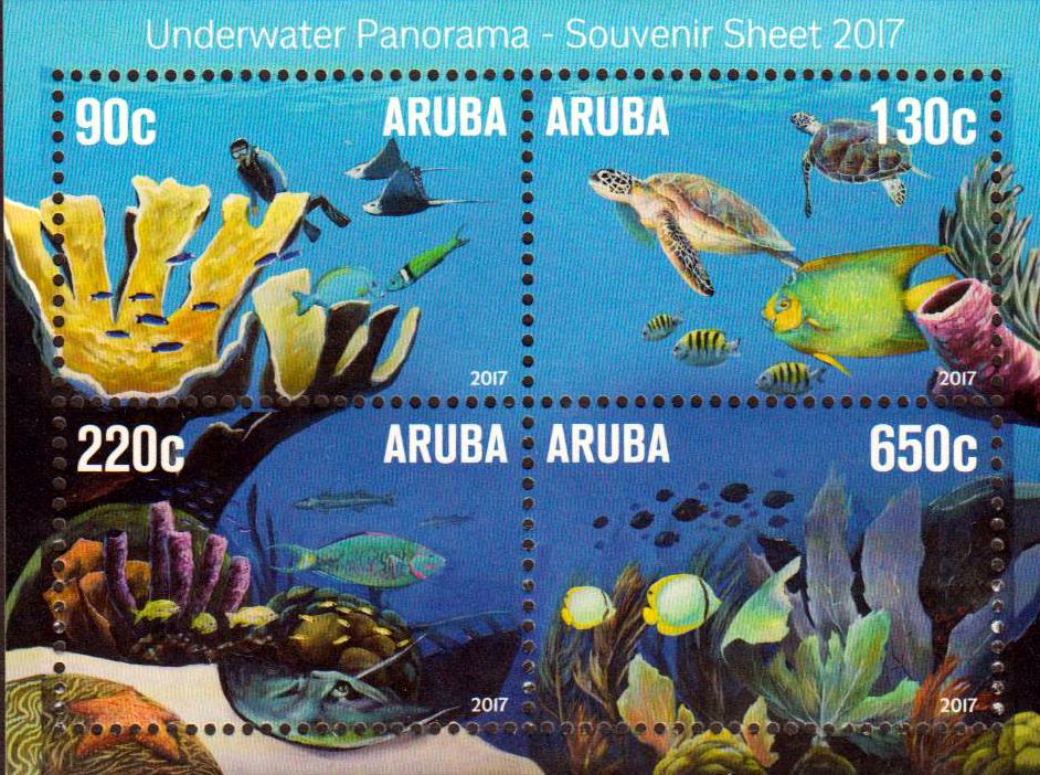 Block: Unterwasser Panorama, Fisch