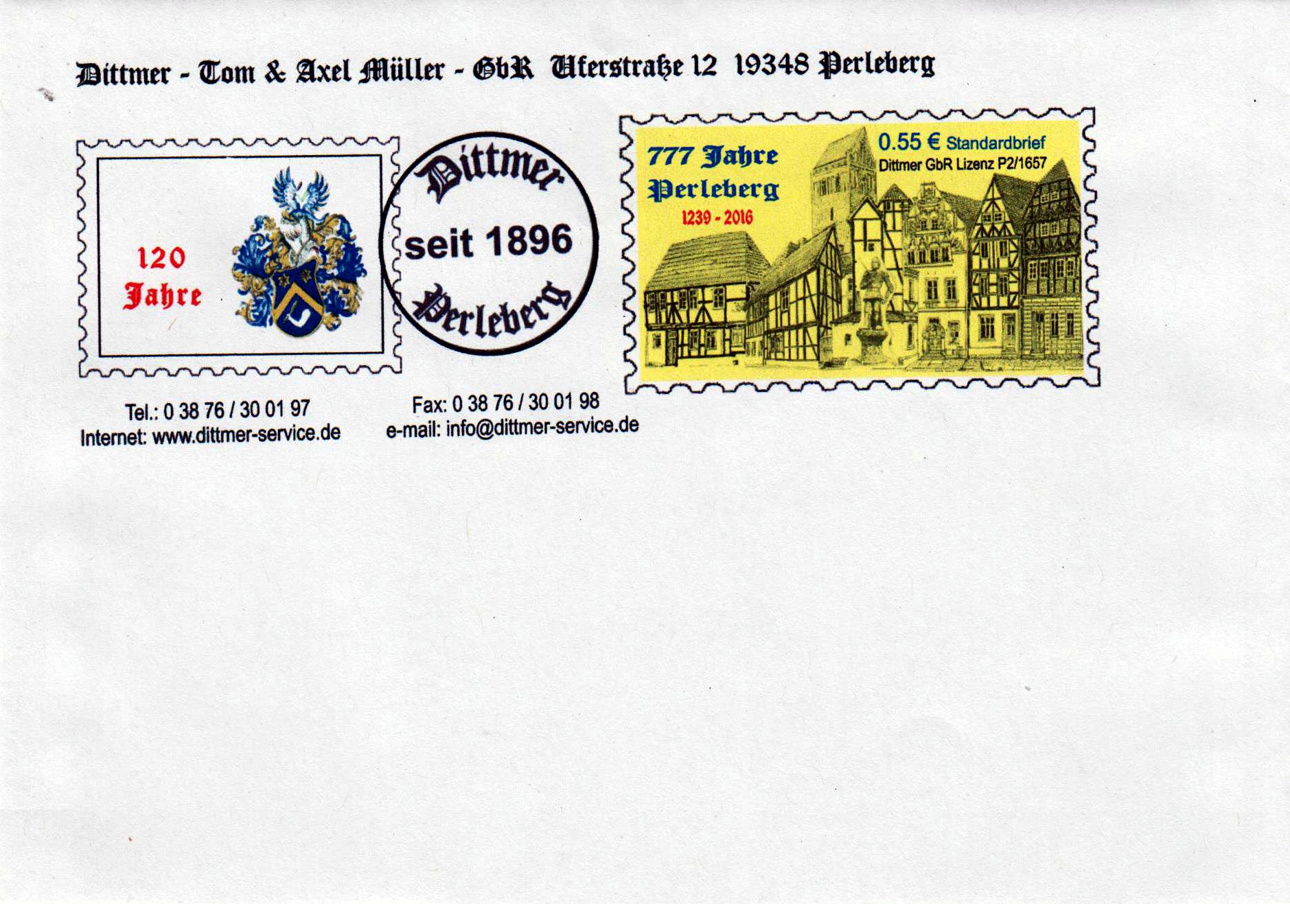 777 Jahre Stadt Perleberg 2016
