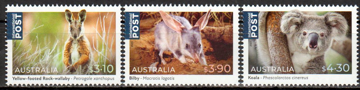 Heimische Tiere 2023, Koala, Bilby, Känguru