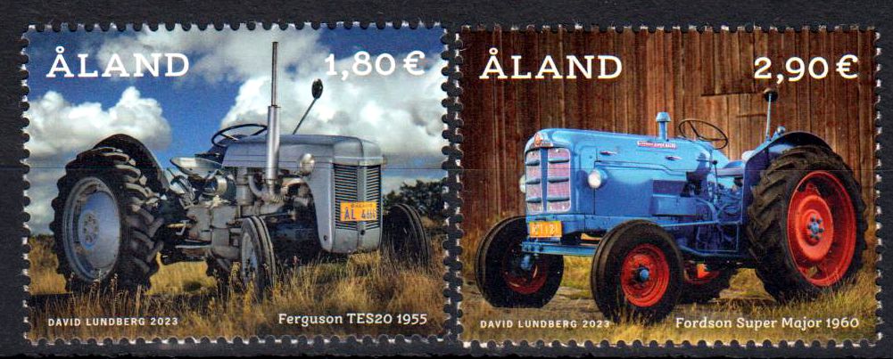 Oldtimer-Traktoren 2023, Ferguson u. Fordson