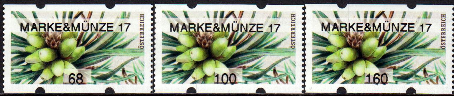Tanne mit Aufdruck "Marke&Münze17"