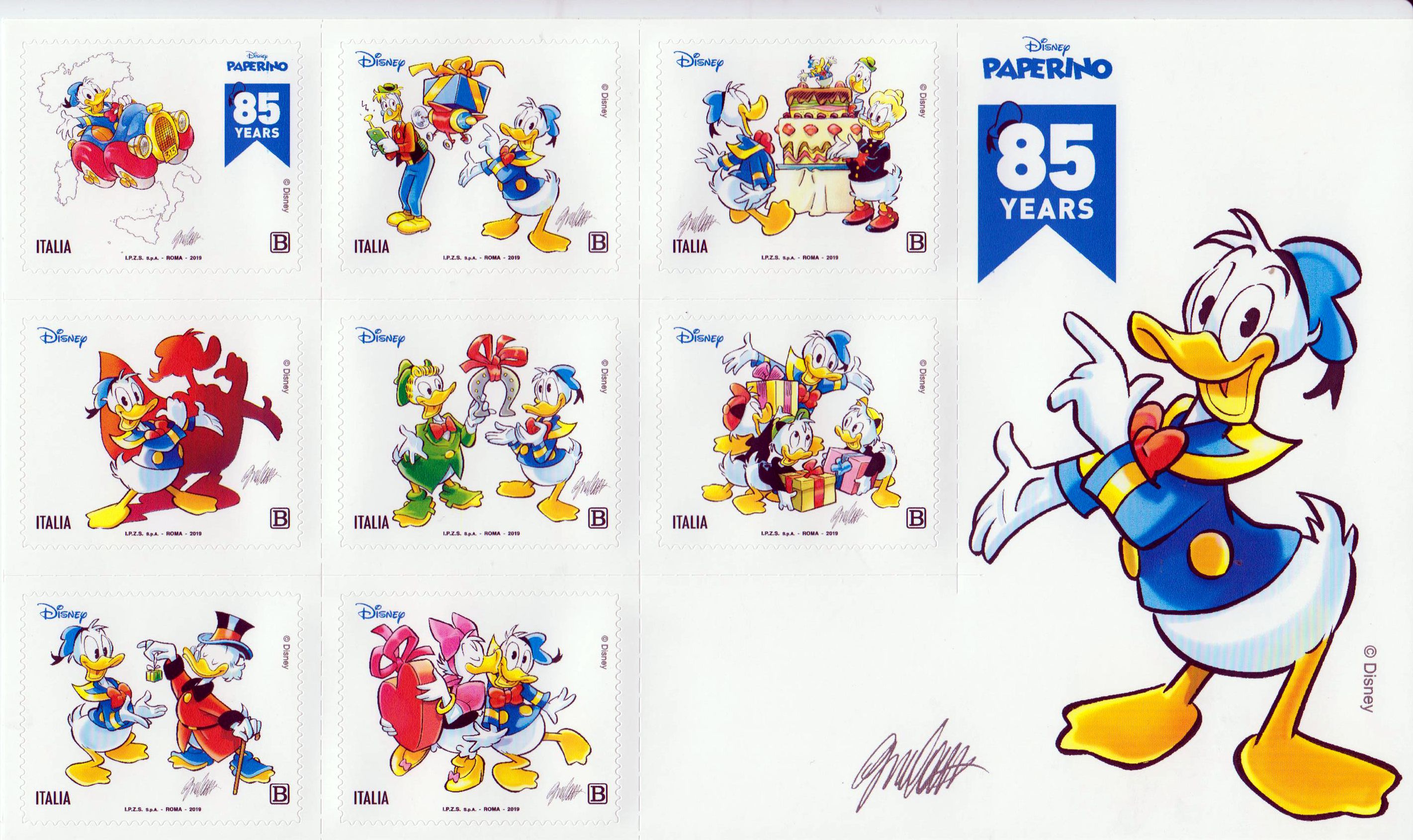 Block: Donald Duck 2019, sk
